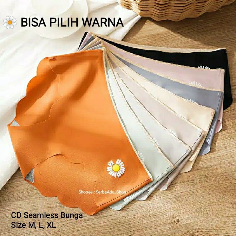 CD Seamless Bunga - Celana Dalam Tanpa Jahit