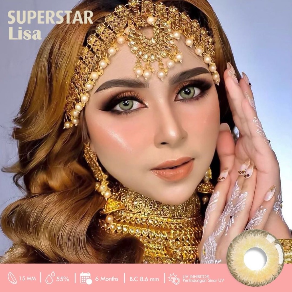 Superstar Lisa lensa warna softlens premium