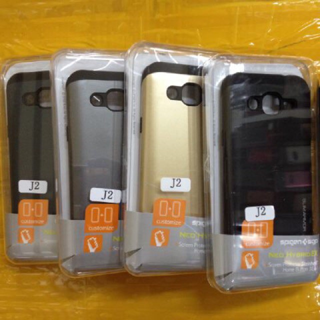 Hardcase Spigen Slim Armor Samsung J2 2015 J200 4.7 inchi