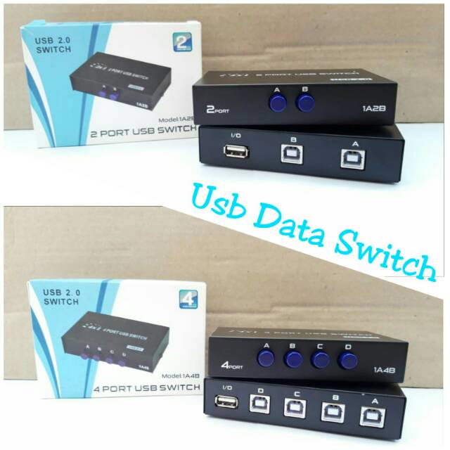 Data Switch Printer USB 1-4