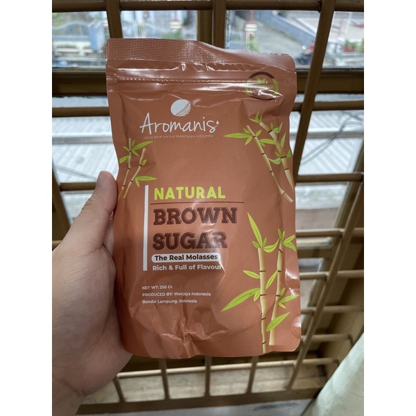 

Aromanis Natural Brown Sugar 250gr