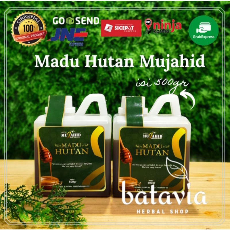 

Madu Hutan Mujahid 500gr 100% Original