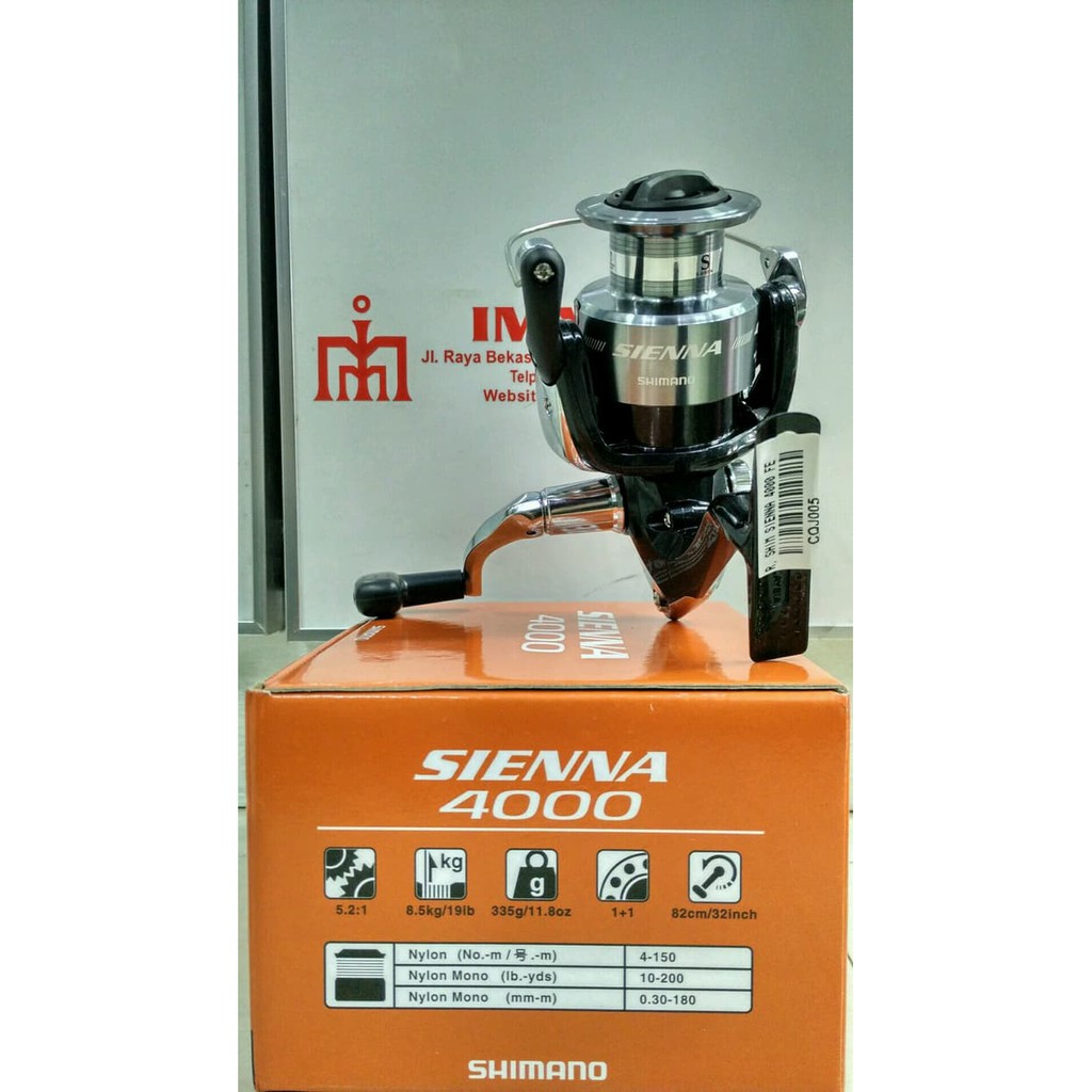 Reel Shimano Sienna 4000 Fe