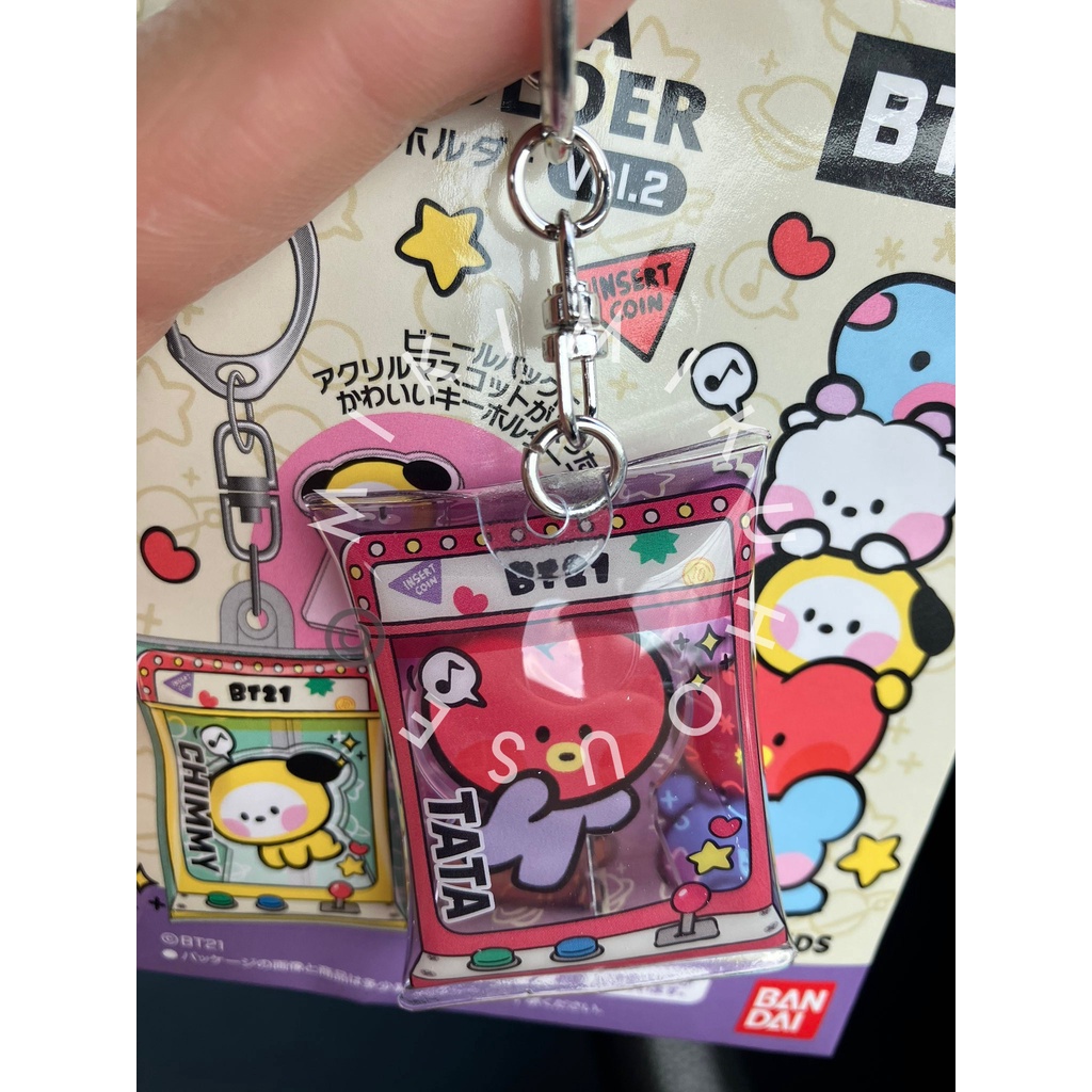 BT21 Air Fluffy Keychain Vol.2 Minini FUWA FUWA KEYRING LIMITED GANTUNGAN JEPANG BTS JAPAN TINYTAN O