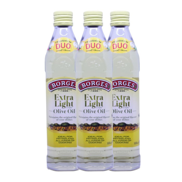 

vs2011bd Borges Extra Light Olive Oil Minyak Zaitun 500 Ml Fsfs201