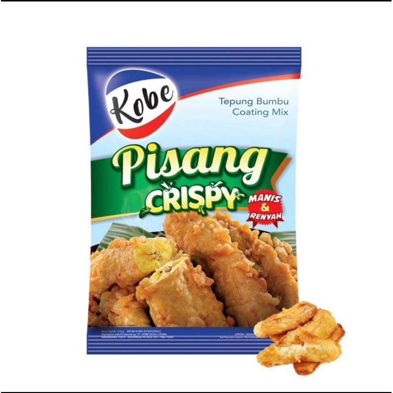 Kobe Tepung Pisang Goreng 210 gr