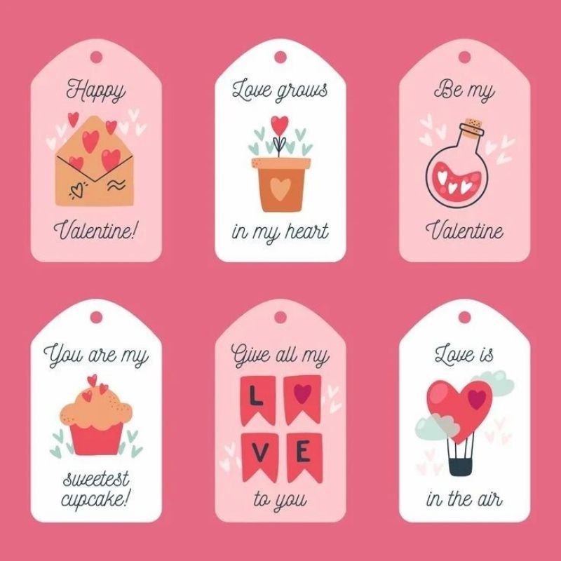 

Hang Tag Valentine / Valentine Card