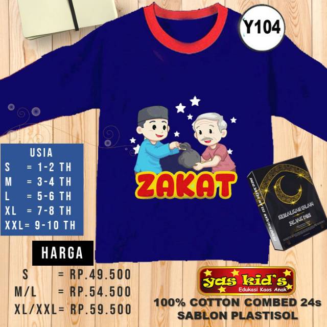 Kaos anak islami