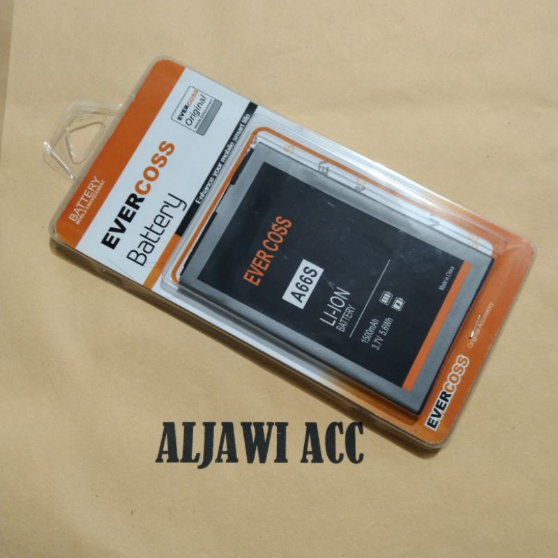 Batere batre baterai Evercoss A66S Original Battery Hp