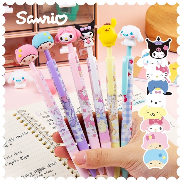 

Pen/ Bolpoint/ Bulpen/ Pena Tutup 3D Karakter Sanrio