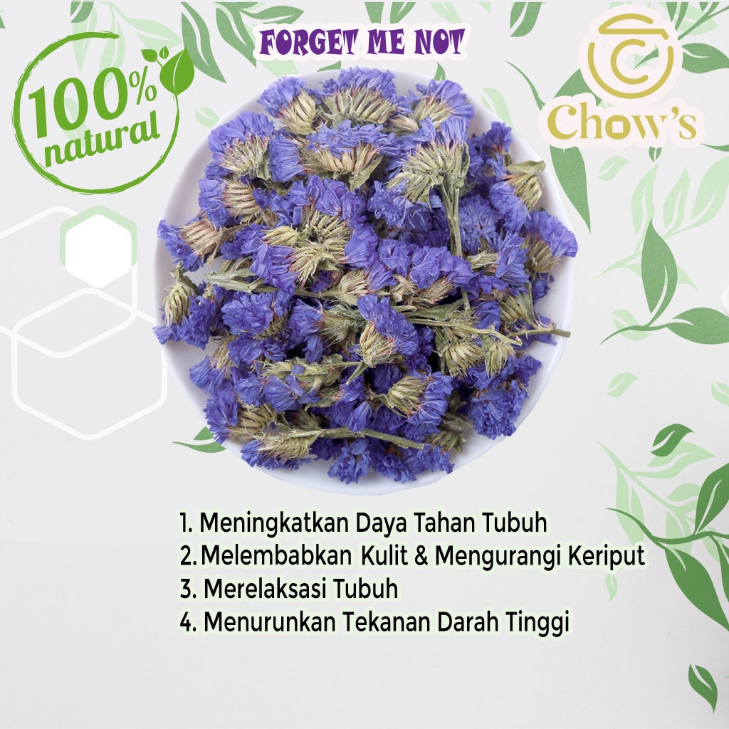 

1 KG Forget Me Not/Teh Bunga Kering/Teh Seduh/Flower Tea/Teh Herbal