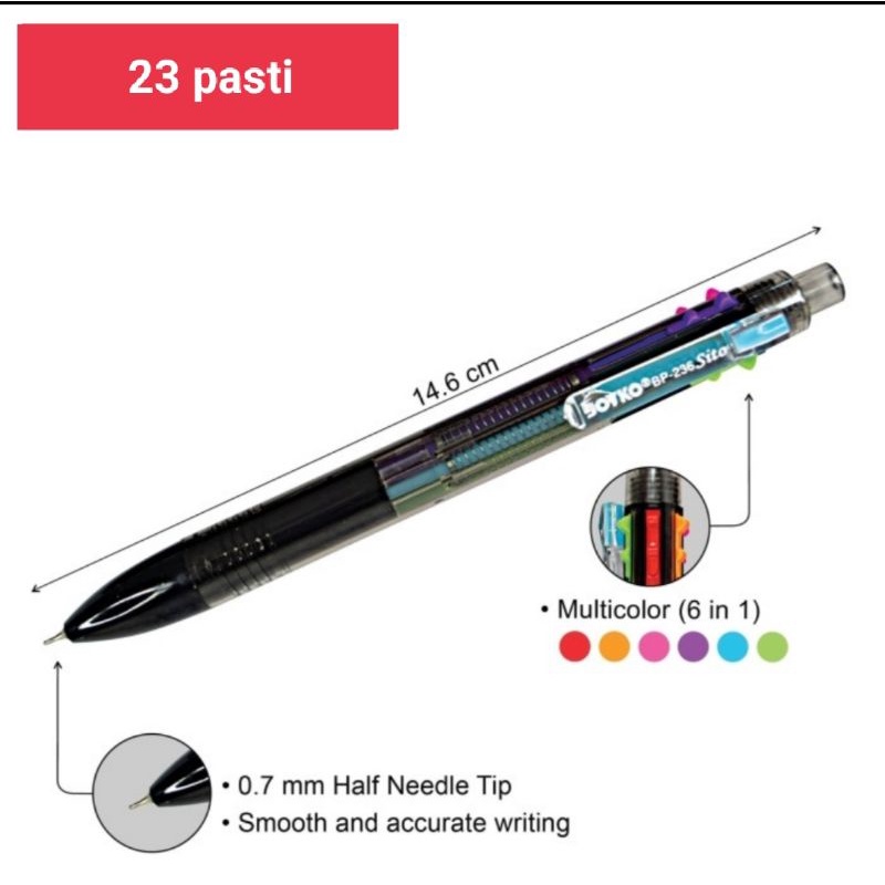 

bal pen pulpen pena joyko BP236 siton 0.7 mm