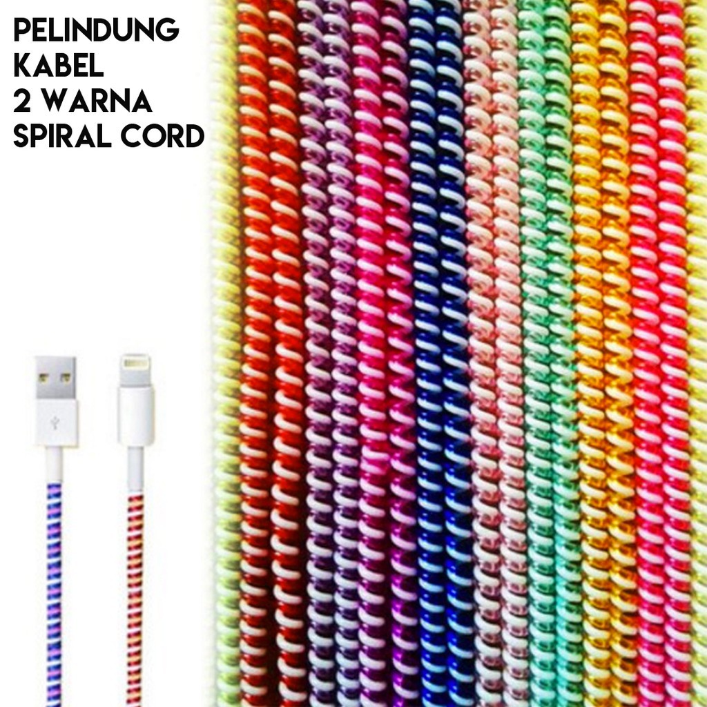 Pelindung Kabel Charger Universal warna