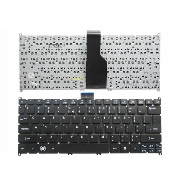 Keyboard Laptop Acer Aspire One 725 AO725 756 AO756 V5-121 V5-131 V5-171 hitam