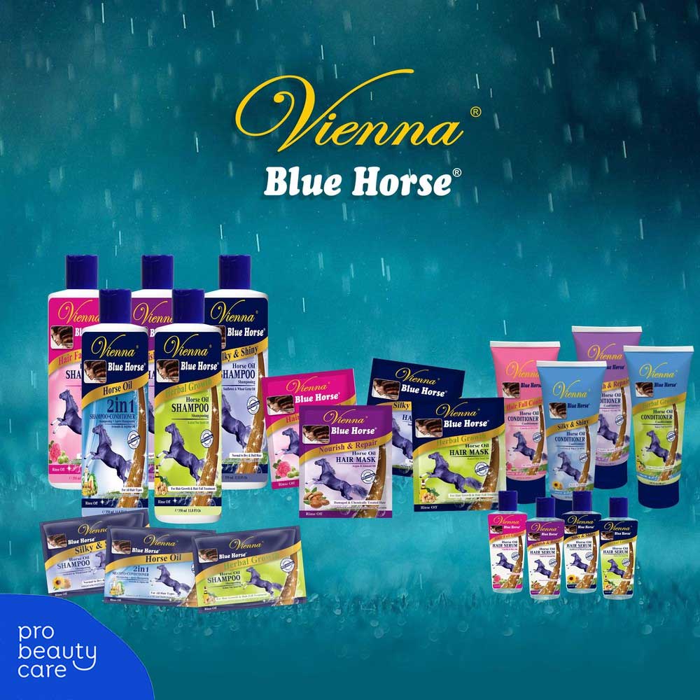 Vienna - Shampo Kuda Blue Horse (350ml)