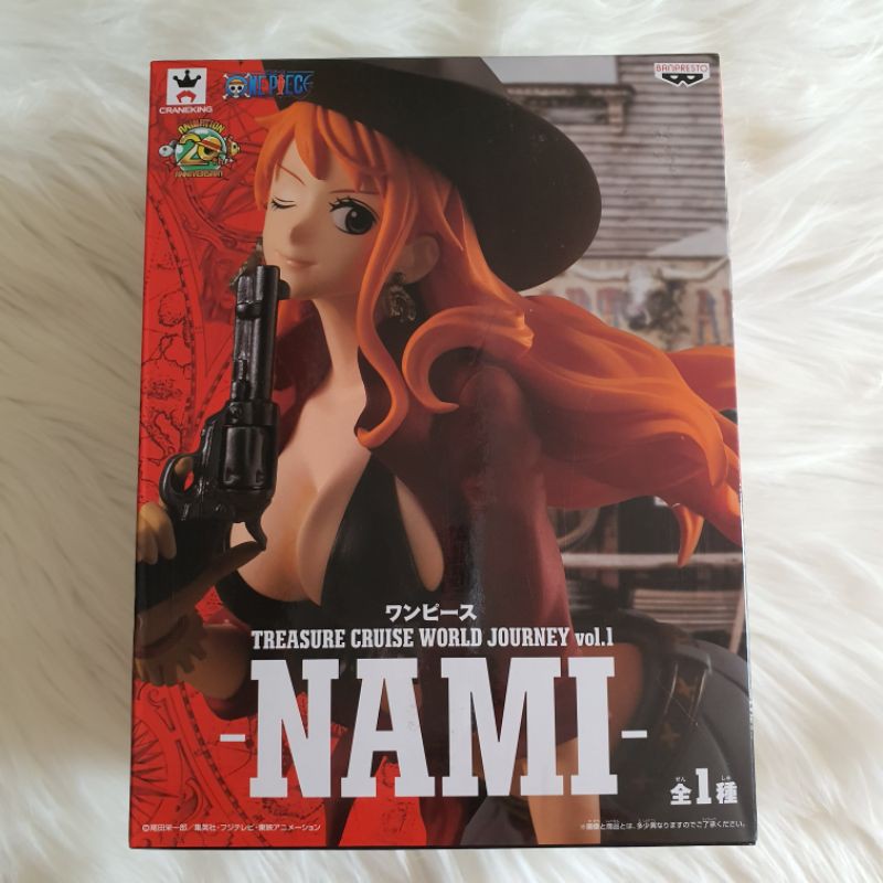 pvc figure nami - treasure cruise - one piece