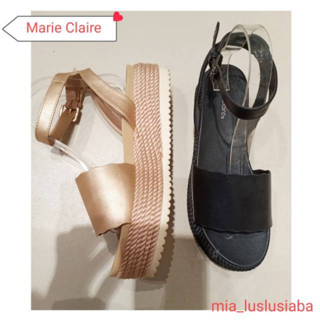 (Premium) Marie Claire Sepatu Wedges wanita