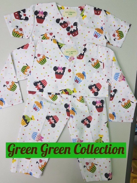 Piyama Katun Anak Motif Full Print (1-10th)