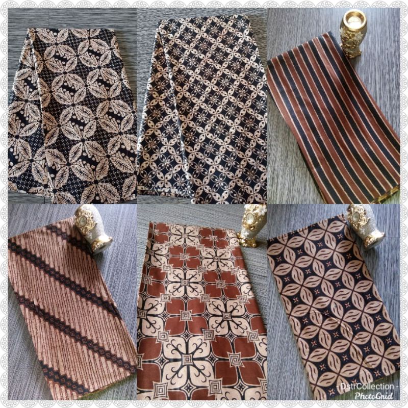 KAIN BATIK COKLAT COKSU KAIN BATIK PRINT COKLAT PEKALONGAN BAHAN BATIK COKLAT PEKALONGAN ATK-PRINT