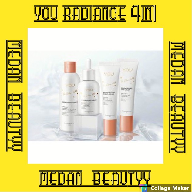 paket lengkap 4in1 you the radiance white -- you the radiance white skincare