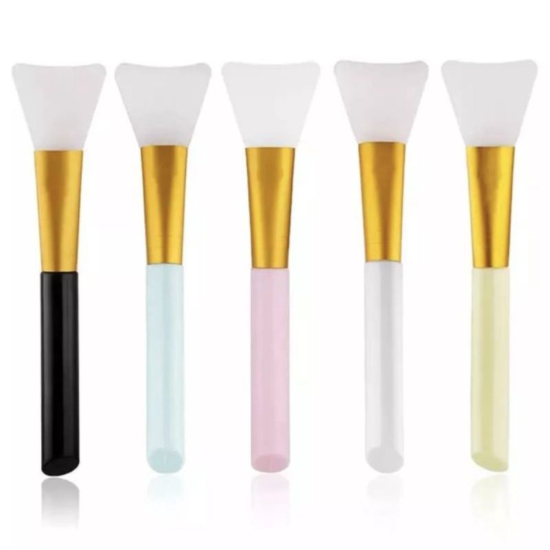 KUAS SILIKON MASKER WAJAH SILICONE BRUSH FACIAL FACE MASK GEL/KUAS MASKER KEPALA SILIKON FACE TOOL SILICONE COSMETIC MAKEUP