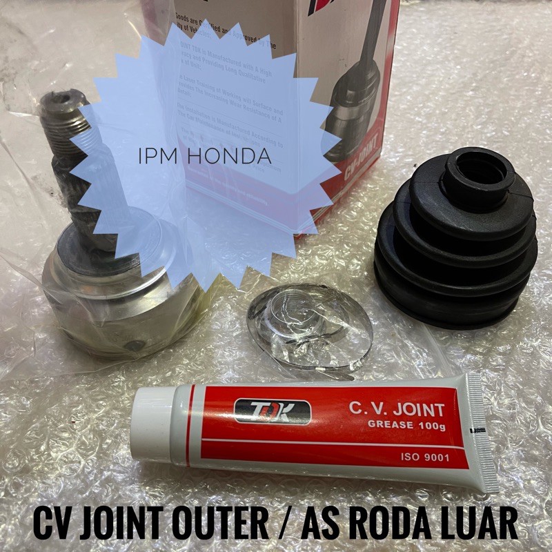 HO S9A CV joint outer As Roda Luar Honda CRV GEN 2 RD4 RD5 2002 2003 2004 2005 2006 Manual Matic