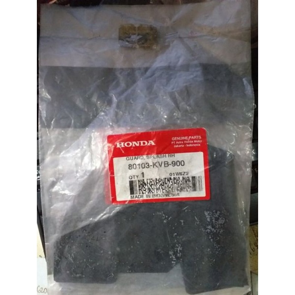 𝗛𝗢𝗡𝗗𝗔 - Tahanan Lumpur (Guard Splash) Vario 110 CW/Vario 110 Techno (CBS) 80103-KVB-900