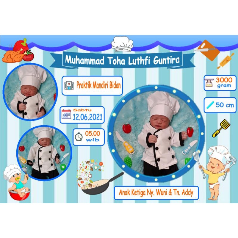 biodata bayi tema koki