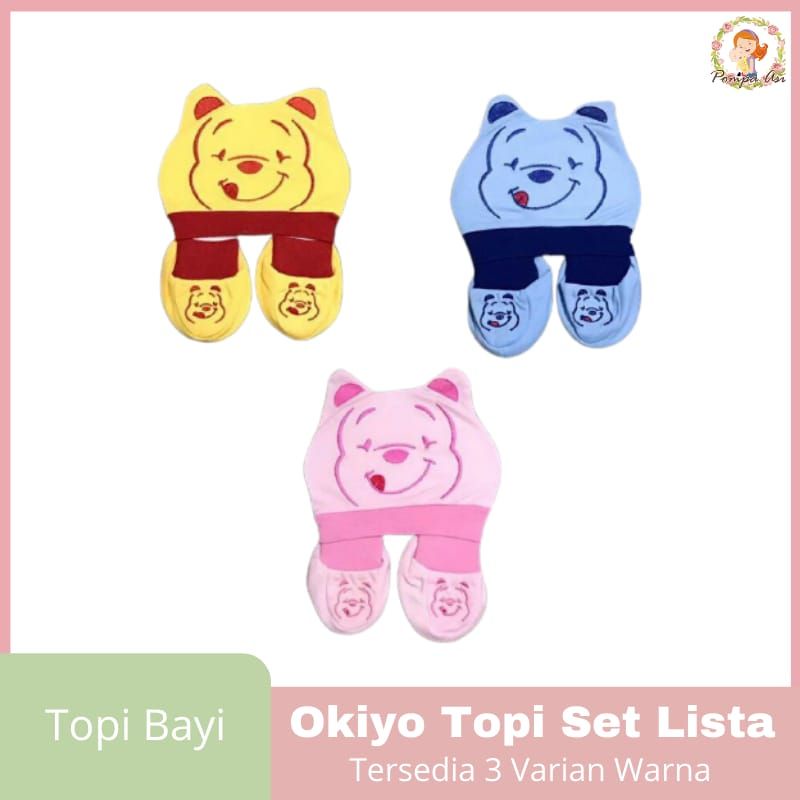 Okiyo Topi Set Lista / Topi Bayi