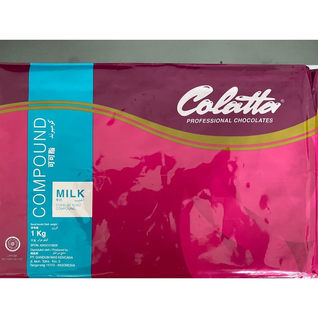 

COLATTA MILK COMPOUND KEMASAN 1KG - POTONGAN 200gram