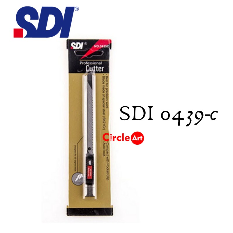 

SDI Professional Cutter 30 derajat / Cutter SDI 0439 / SDI Professional Cutter 0439C