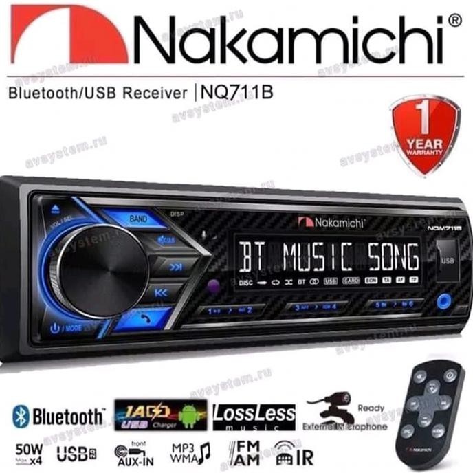 Single din DECKLESS NAKAMICHI NQ-711B