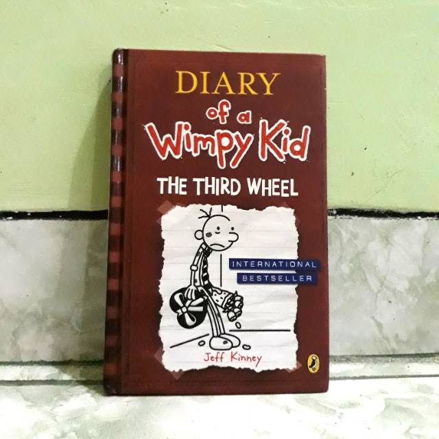 [Novel Import bekas] 'Diary of a Wimpy Kid: The Third Wheel' by Jeff Kinney