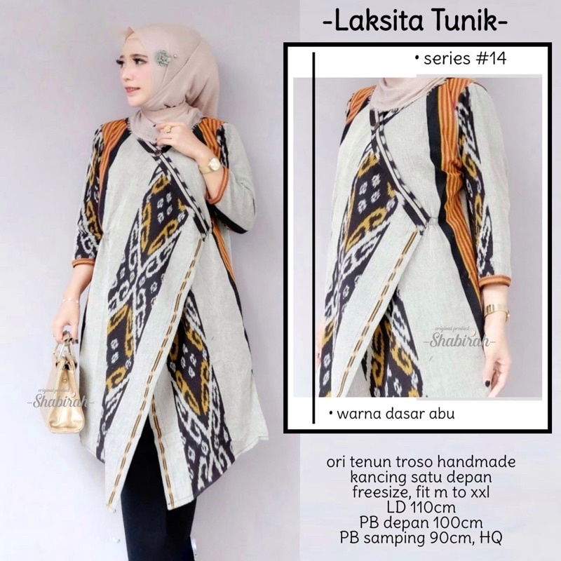 Laksita Tunik Tenun Troso