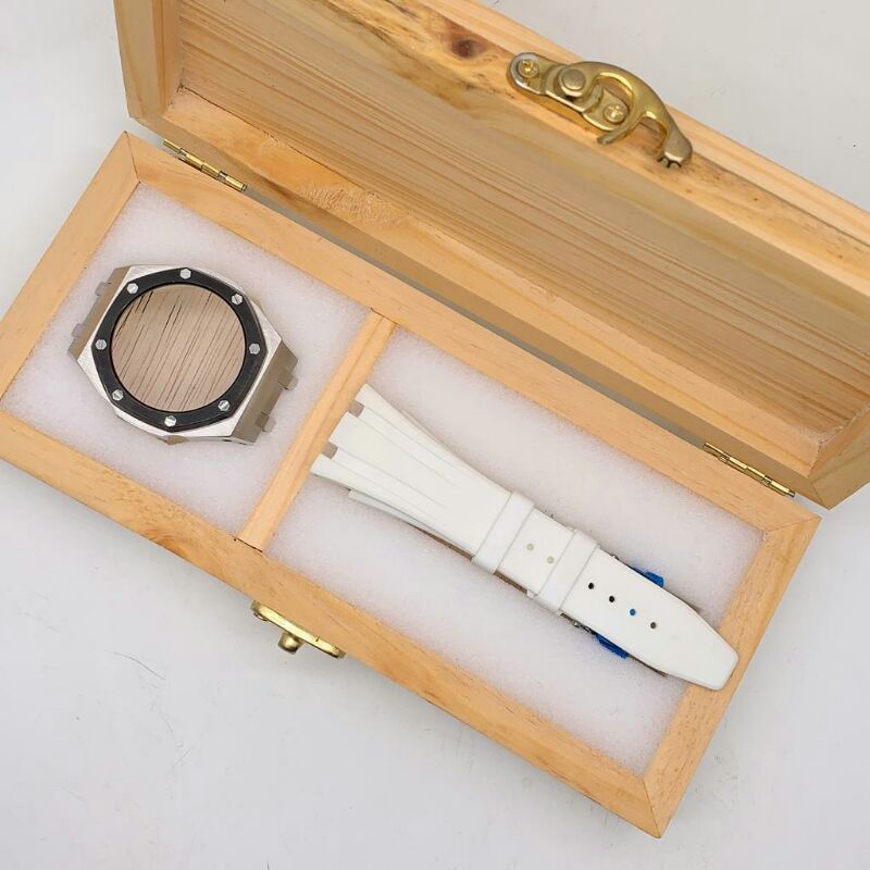 Bezel dan strap casio gshock ga2100 rubber white