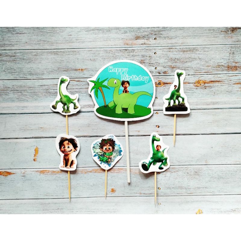 topper toper hiasan tusukan kue cake nasi tumpeng ulang tahun happy birthday hbd ultah karakter good