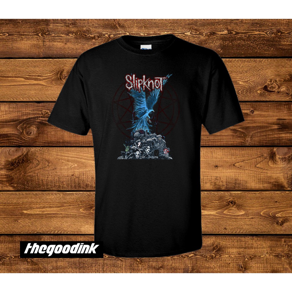Kaos Slipknot - Bird - Original Gildan T-shirt DTG Print