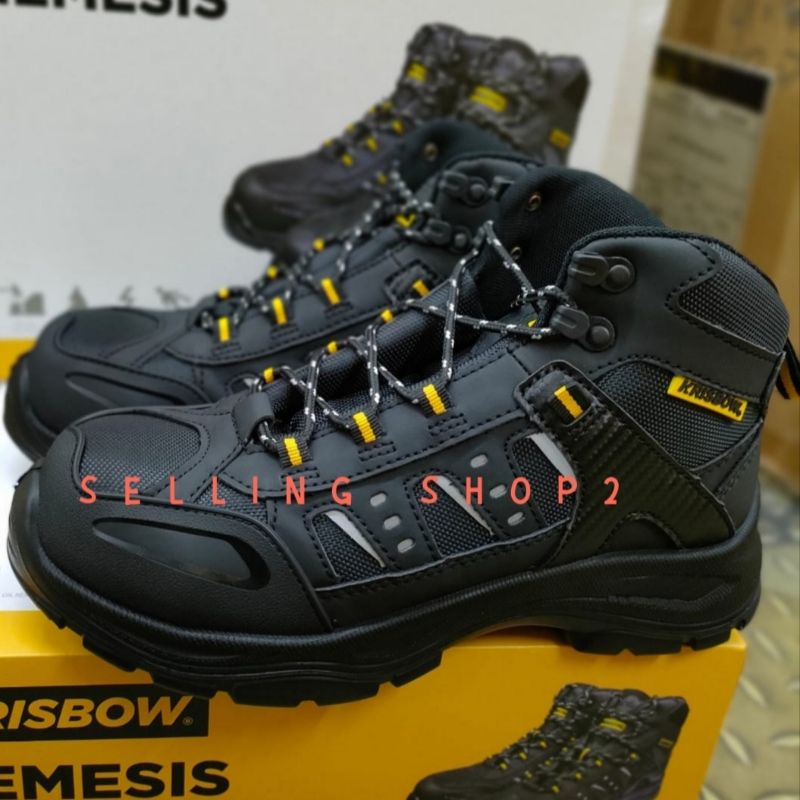 Sepatu Safety Krisbow NEMESIS 6" || Safety Shoes Krisbow NEMESIS || Krisbow Sepatu  Safety NEMESIS