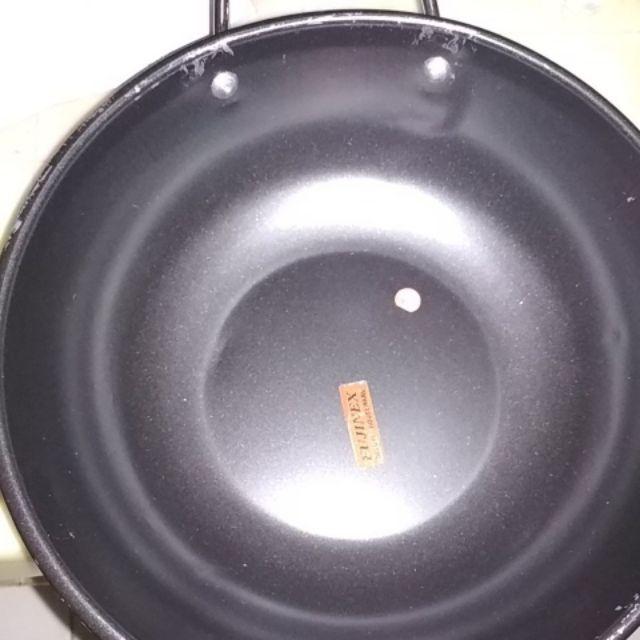 Kuali Hitam 20cm / Kuali Hitam / Katel Hitam / Wok Hitam