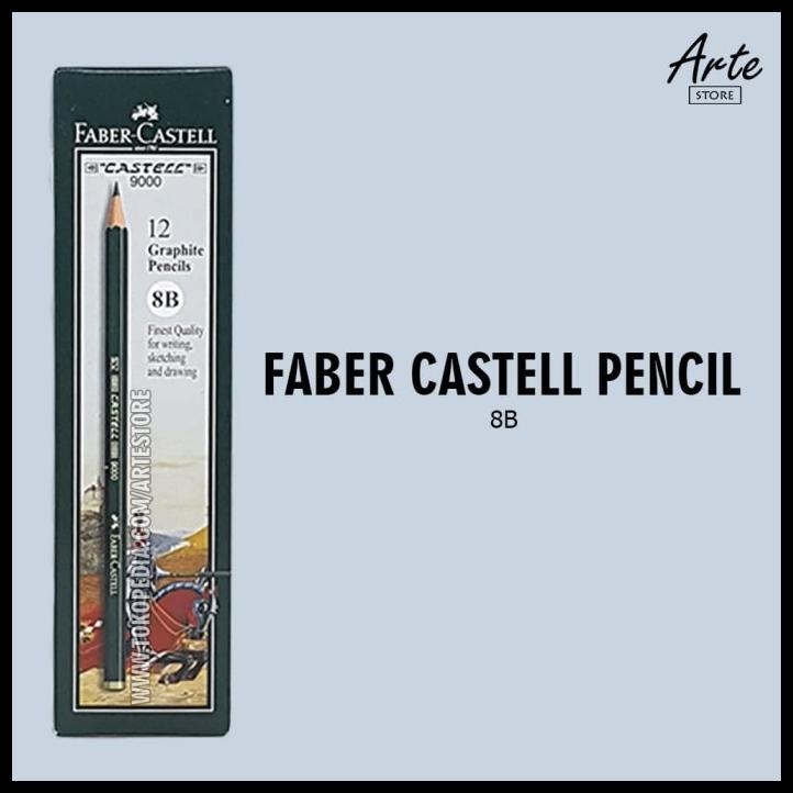 

Pensil Faber Castell 8B