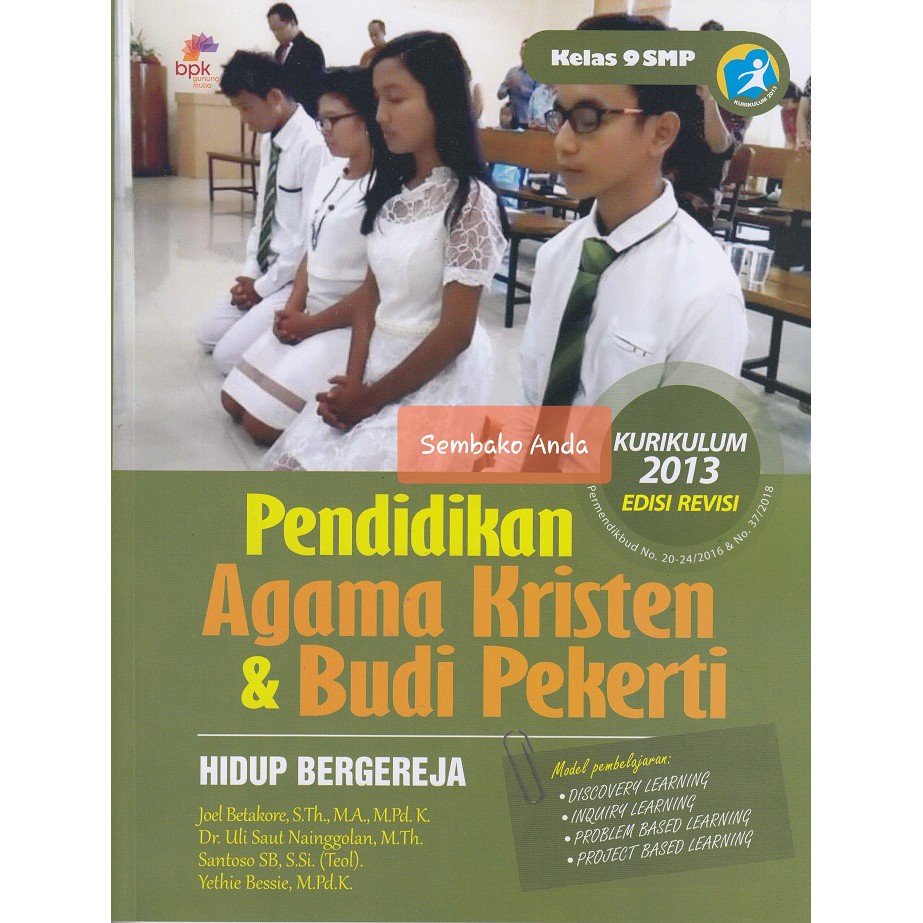 Buku Agama Kelas 9 Kurikulum 2013 Revisi 2018 Guru Paud