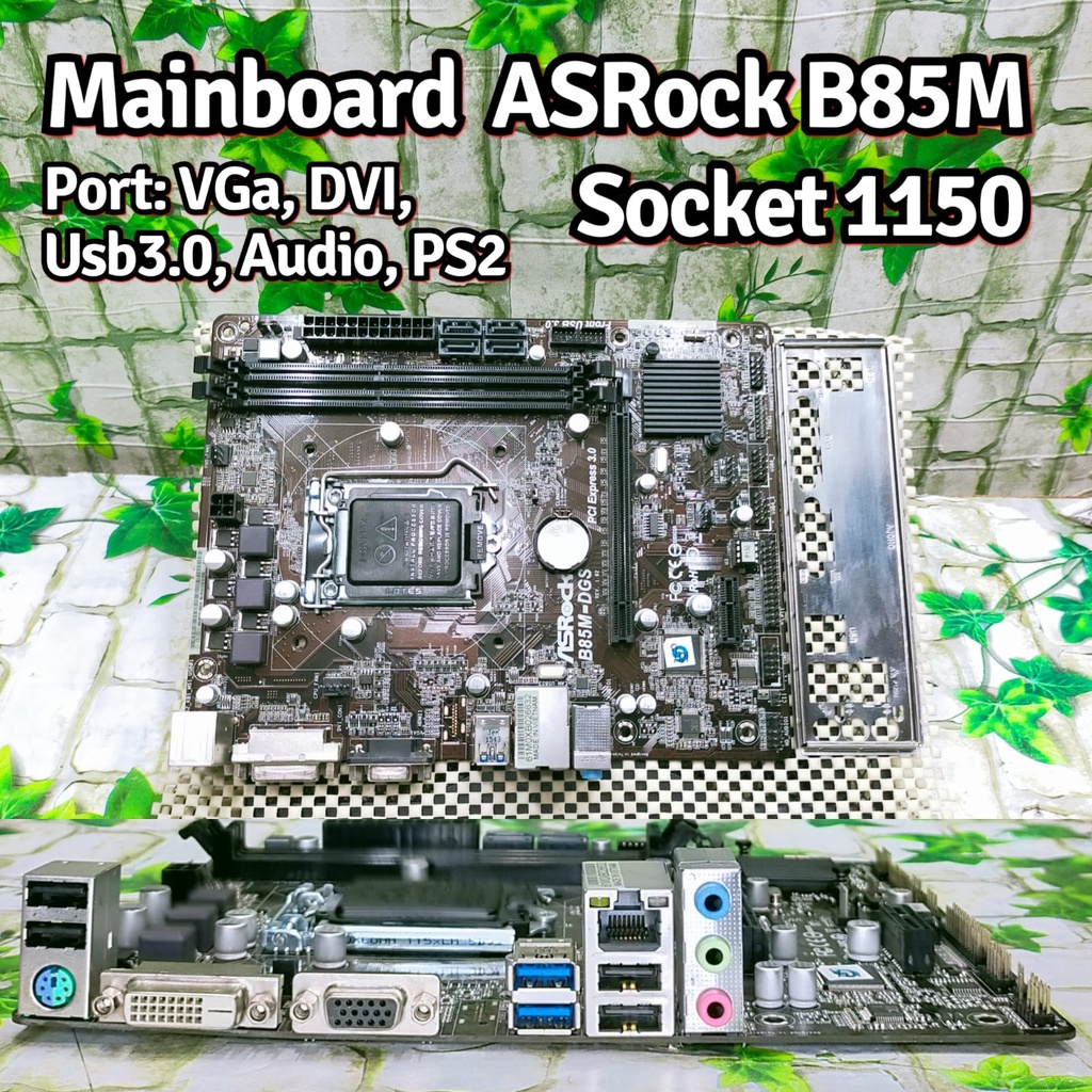 Motherboard Intel B85 H81 Socket 1150 Msi Asus Biostar Ecs Asrock Foxconn Gigabyte