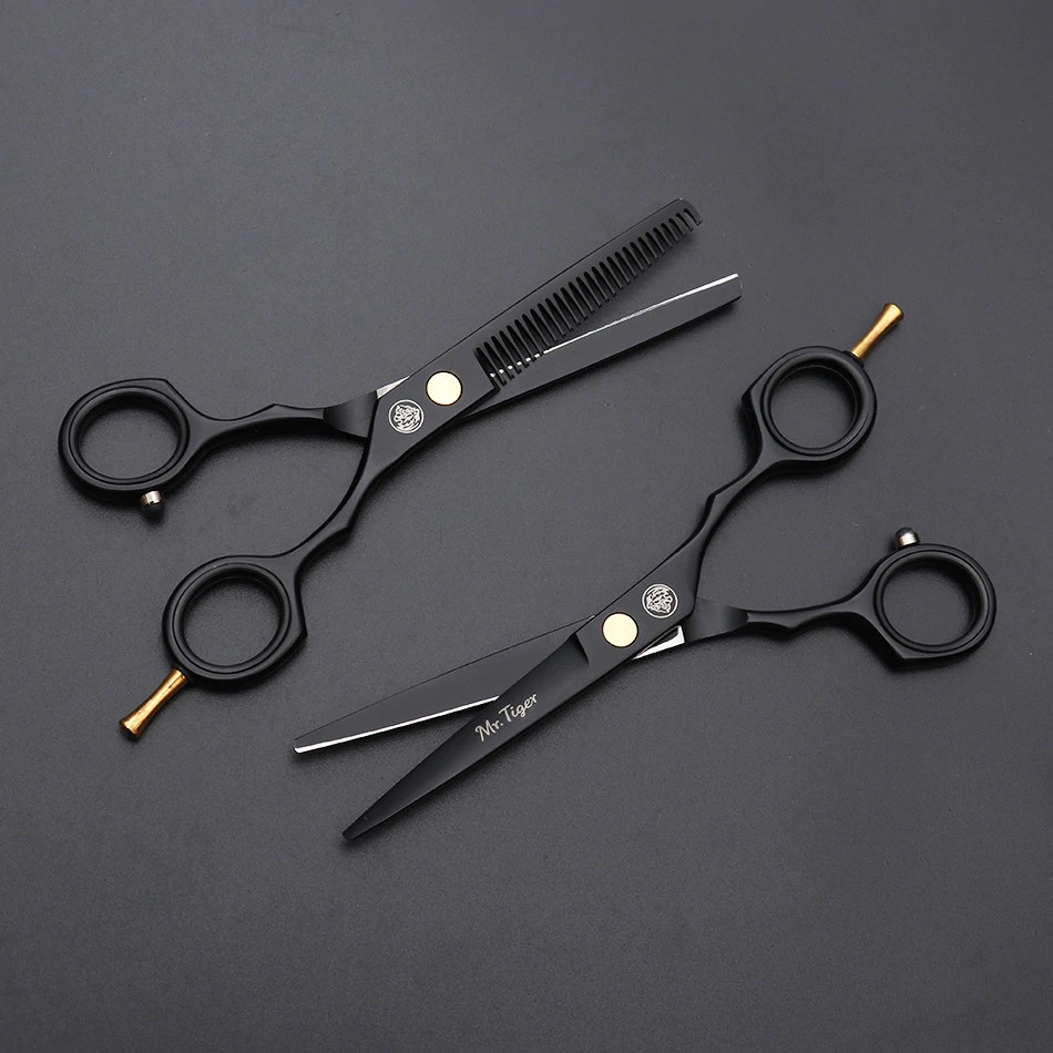 MrTiger Gunting Rambut Professional Barber Hairdressing Thinning 5.5Inch