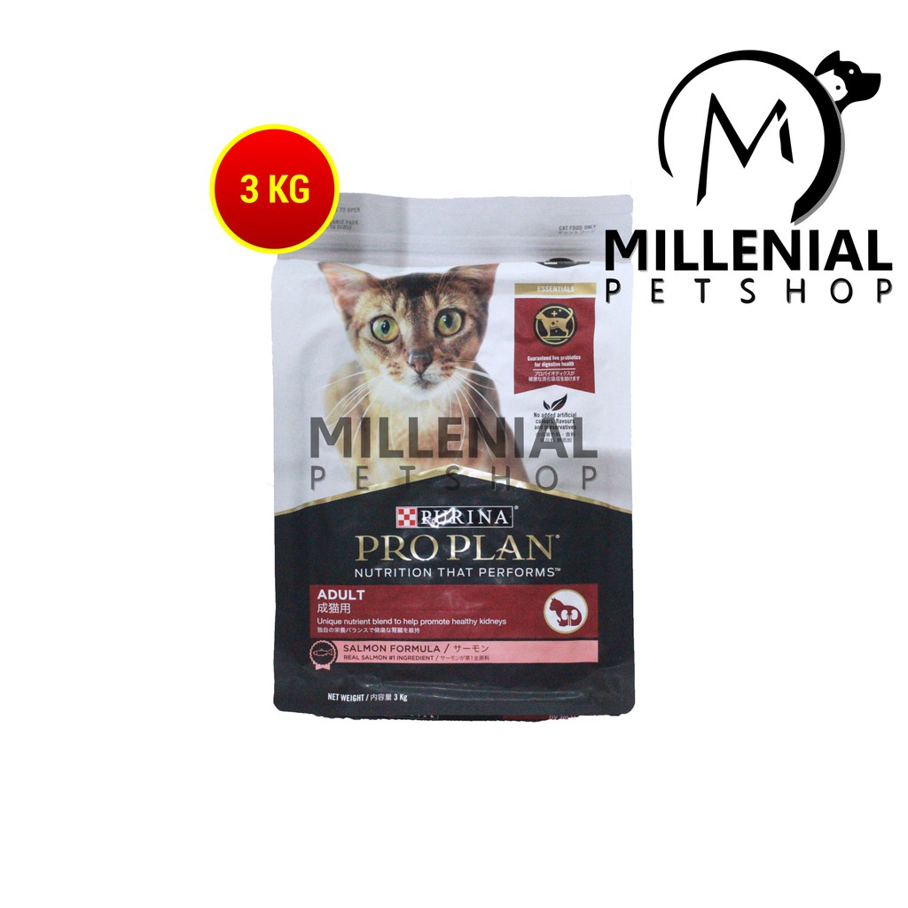 ProPlan Makanan Kucing Dewasa Adult Pro Plan Cat Food Salmon 3 KG