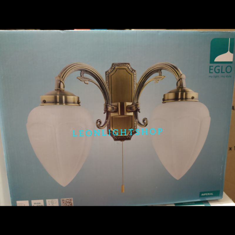 EGLO IMPERIAL LAMPU DINDING E-14 KLASIK/ACE WALL LAMP E-14/ACE LAMPU DINDING KLASIK INDOOR OUTDOOR