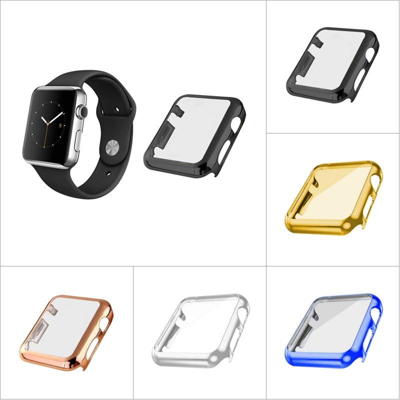 Apple Watch Series 1/2 38/42mm Ultra-thin Metal Plated Body Case For Apple