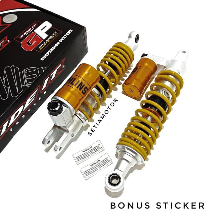 Kualitas Terbaik Shockbreaker Ride It Gp 999 - Nmax - Pcx 150 Bonus Sticker Ohlins MURAH
