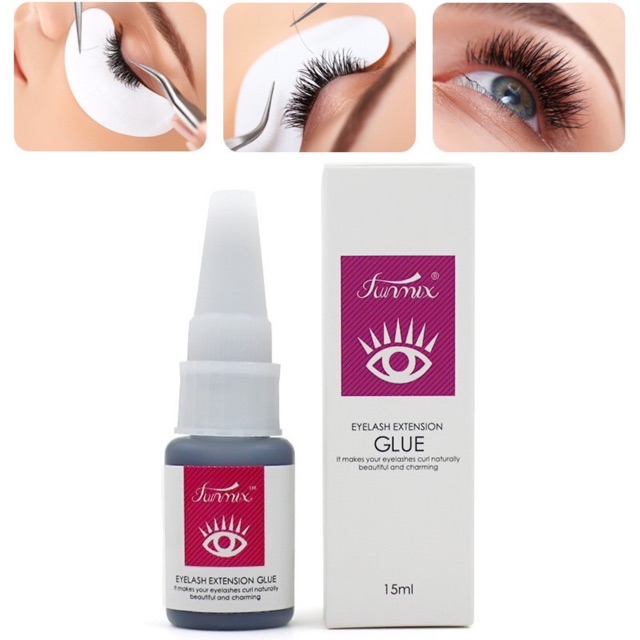 LEM EYELASH EXTENSION GLUE 15ml eyelash extension glue lem bulu mata 15ml