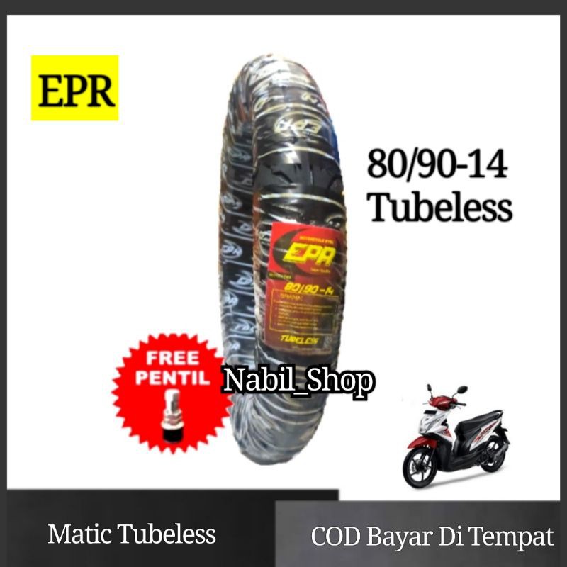 Ban Tubeless EPR 80/90-14 Matic Free Pentil