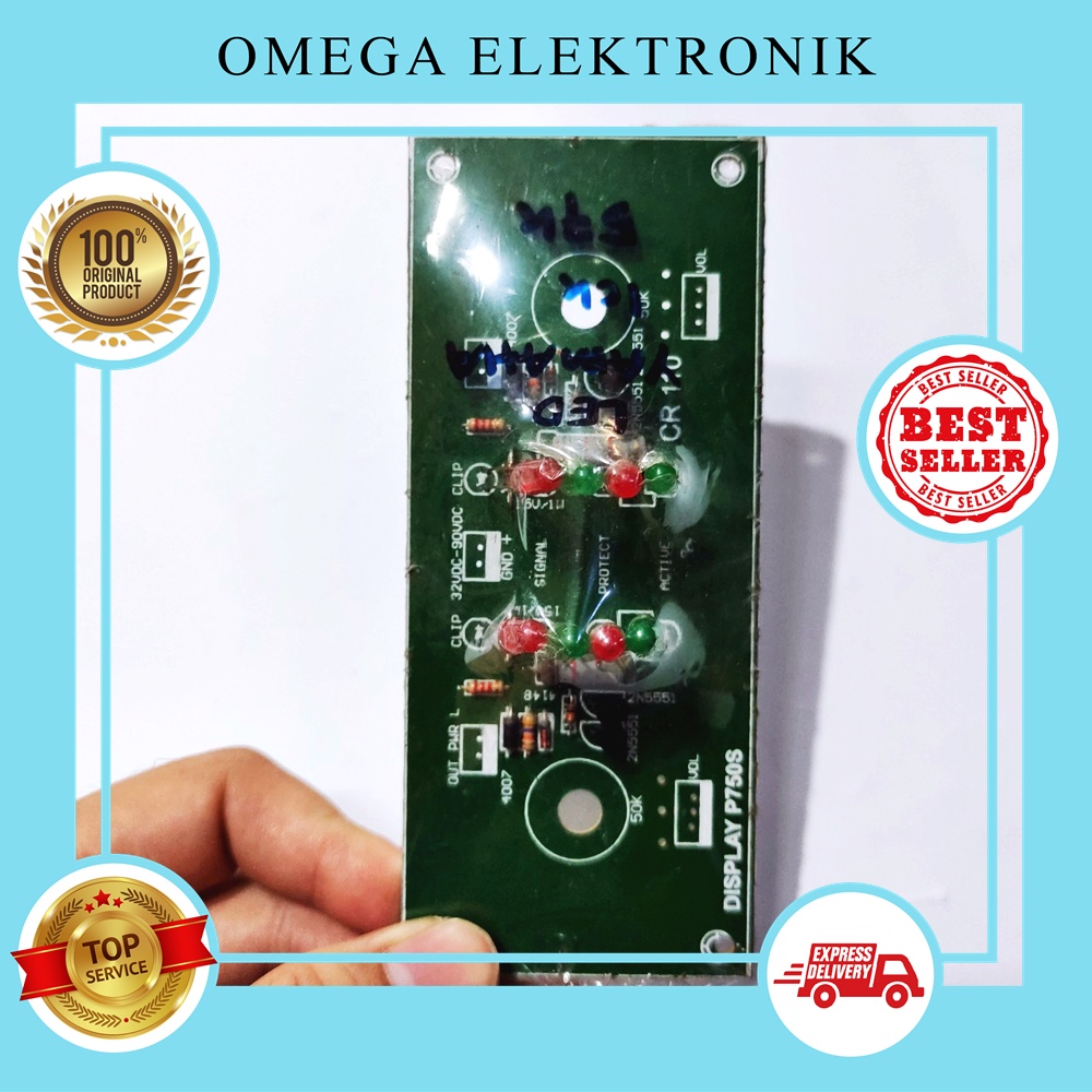 Panel Power Yamaha/Led Display Yamaha P705S/Panel Depan Power Yamaha